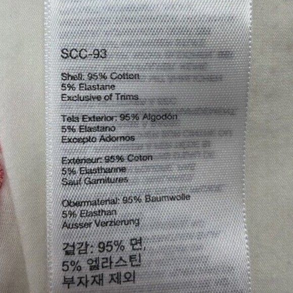 MARMOT Cream Scoop Neck Athletic Performance Pullover Embroidery Print Top  XL - Picture 10 of 12